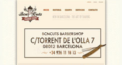 Desktop Screenshot of bcncuts-barbershop.com